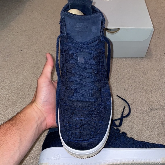 COPY - Nike Airforce 1 Mid Flyknit Royal Blue - Picture 5 of 5